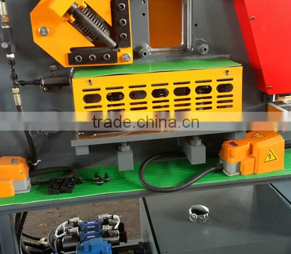 QC35Y 16 25 30 40 50 Metal Ironworker Machine,steel Bar Cutting and Bending Machine for Sale photo-5