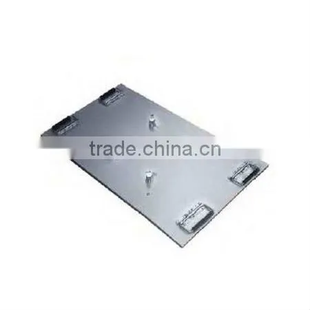 1000*500*10mm Rectangle Base Plate for B30/C40 Truss photo-2