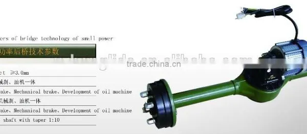 48v 850w Bldc Motor for Rickshaw photo-3
