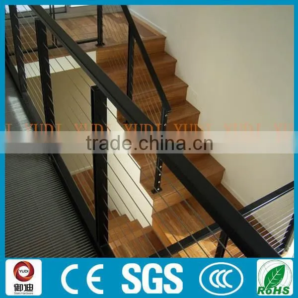 Foshan Indoor Door Used Wrought Iron Stair Railing/balustrade/ Handrail photo-2