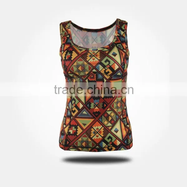 Custom Lycra Gym Wear, Wholesale Ladies Gym Wear Singlets