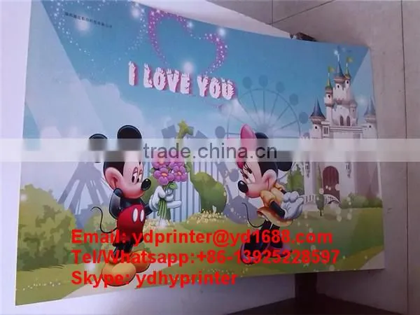 3.2m Large Format Printer for Soft and Rigid Materials, Hybrid Printer With KM1024i Print Head photo-6