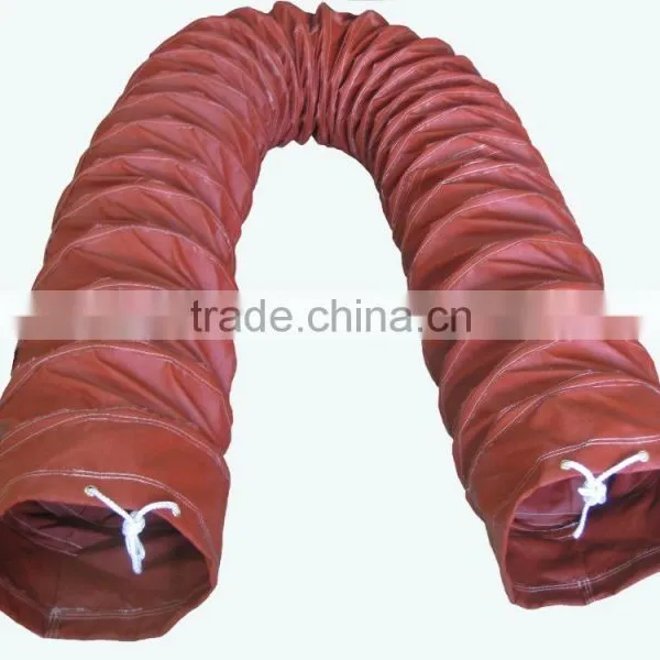 800 Celsius High Temperture Fiber Glass Flexible Air Hose photo-2