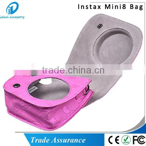 PU Leather Fujifilm Camera Case Bag for Fuji Instax Camera Mini8 Mini8+ photo-5