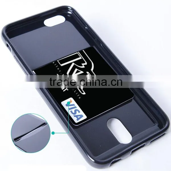 Guangzhou Mobile Phone Accessories Roarkorea Card Pocket Jelly Case For Iphone 6 Plus photo-3