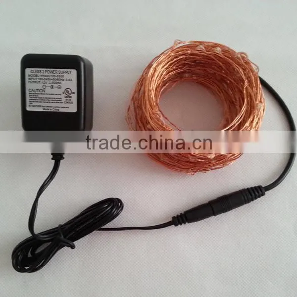 US Plug 20M LED String Lights 100-240Vac Adapter photo-4