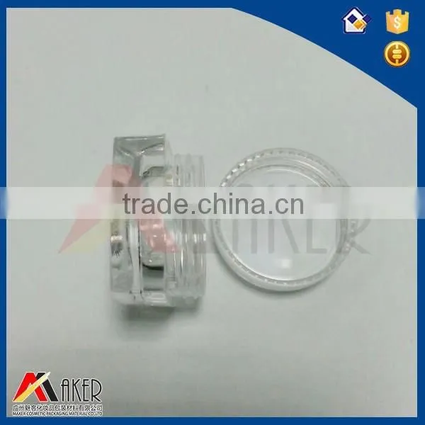 3gram AS Square Plastic Jar With Lid photo-2