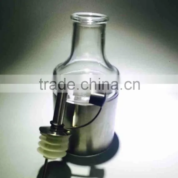 225ml Cooking Glass Oil Bottle With Screw Cap Sauce Glass Bottle photo-4