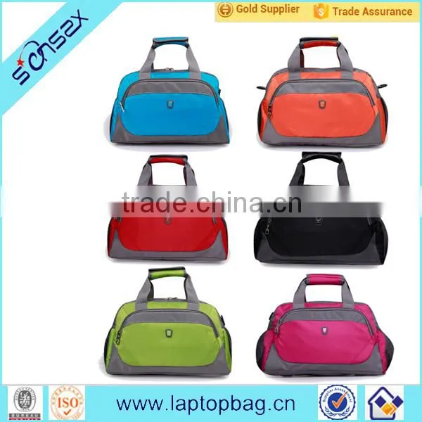 2016 New Fashion Folding Travel Bag With Shoes Compartment