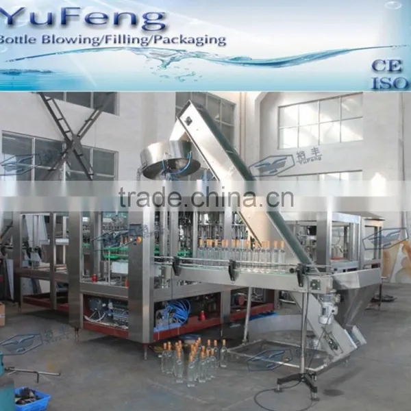 Automatic Glass Bottle Alcohol/ White Spirit Filling Machine photo-5