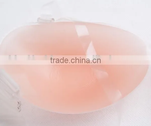 Ideal Fashions Hot Sell Sexy Seamless Invisible One-piece Nude Bra Reusable Strapless Invisible Adhesive Silicone Bra Party Bra photo-5