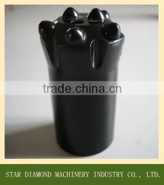 Button Bit, 7 Degree Tapered Button Bit, Hex19/ Hex22/ Hex25 Tapered Rod Bit photo-3