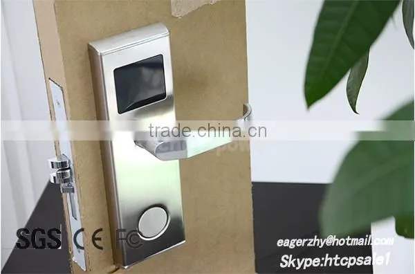 Stainless Steel ANSI Mortise Smart Card Electronic Lock photo-2