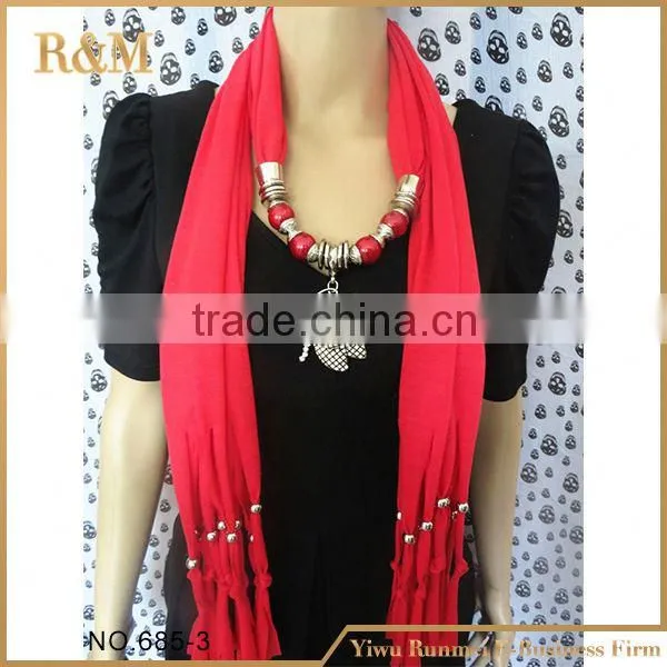 Most Popular High Safety Jewelry Pendant Scarves for Wholesale photo-3