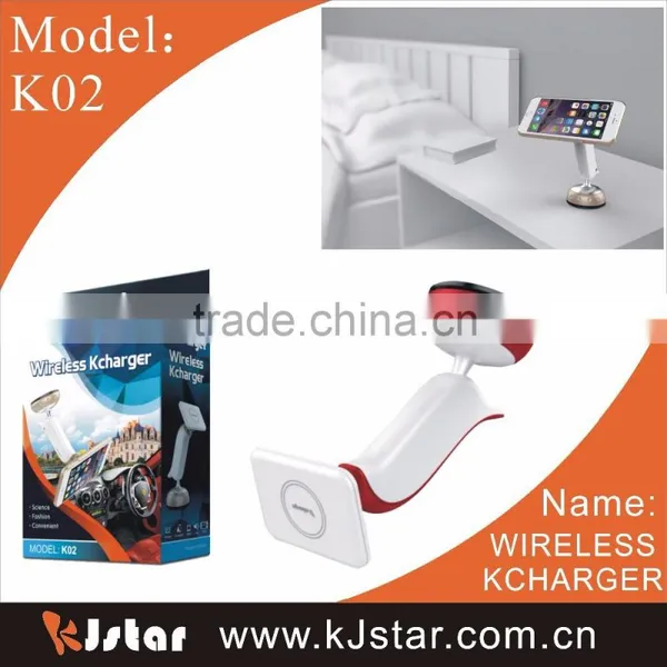 2016 Kcharger Newest Portable K02 QI Wireless Charger for Iphone