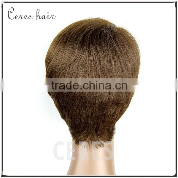 Premium High Grade Curly Brazilian Hair Lace Front Wig, Human Hairl Lace Front Wig in Stock photo-5