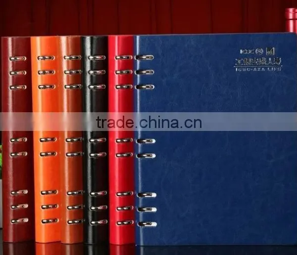 2016 Custom pu Leather Planner Notebook Diary Set for Promotion photo-3