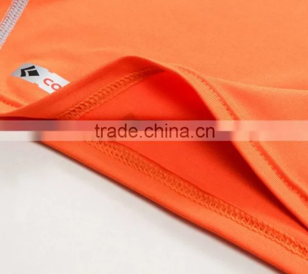Heather Spandex Polyester Slim Dry Fit Plain Compress Sports T-shirt Mens Short Raglan Sleeve Gym t Shirt With Wholesale Price photo-6