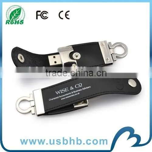 Topper Leather Polished Usb Leather Flash Driver 2gb photo-6