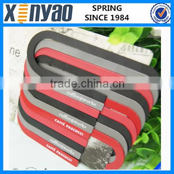 Promotional Gifts Customer Design Colorful Stainless Steel Normal Simgle Shape Bookmark photo-4