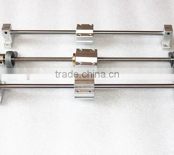 T8 Screw Diameter Acme Screw T8 Track Kit, Includes Screw Nut, Screw Bearing, Rails, Slider, Rail Bracket, Couplings photo-4