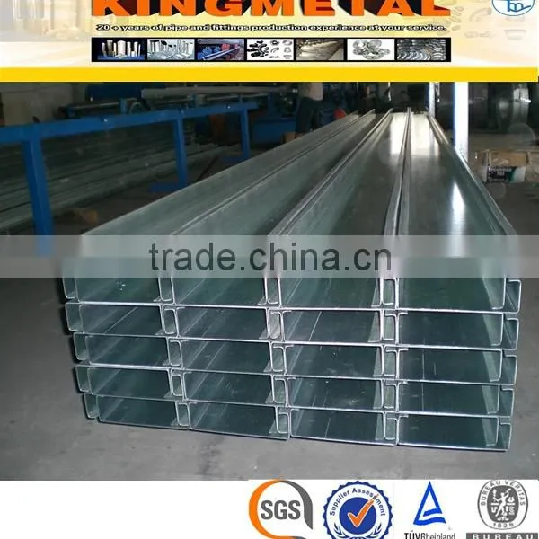 S235JR Steel Structure C Channel Standard Sizes photo-2