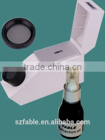 High Quality Gemstone Refractometer With Durable Light and 2ml Refractive Index Oil photo-2