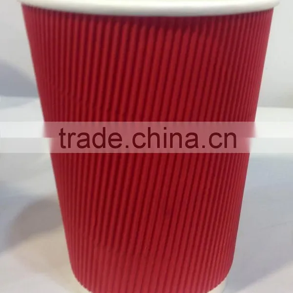 12 oz Corrugated Paper Cups Hot Paper Cup photo-3