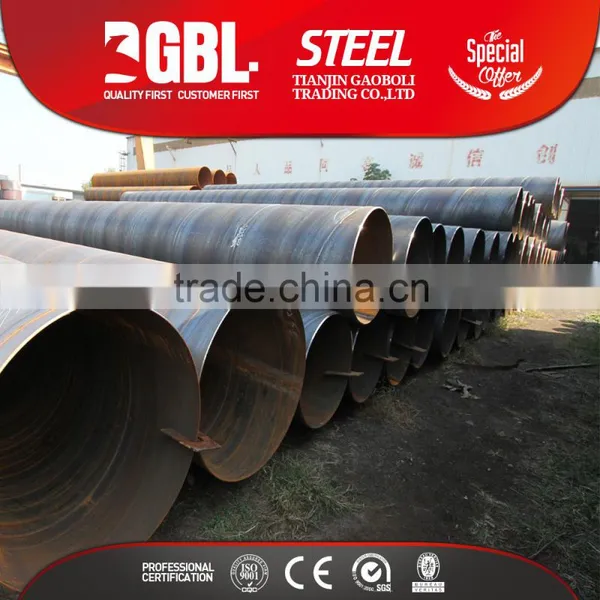 219mm-2020mm Spiral Submerged Arc Welded Steel Pipe