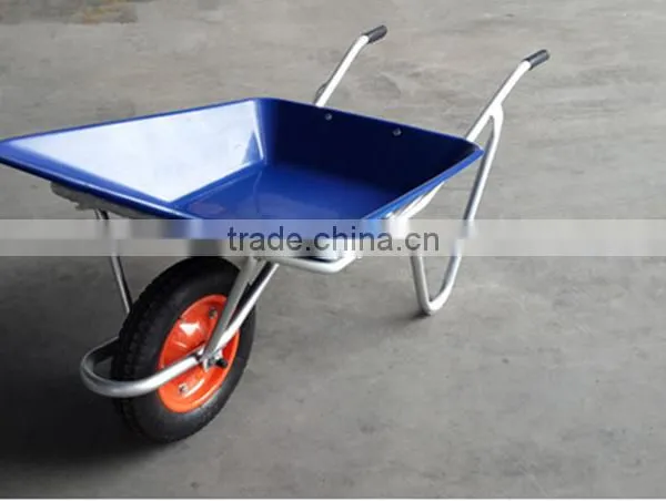 WB1208, 47L Japanese Market High Quality Alloy Construction Concrete Wheelbarrow, Japanese Wheelbarrow photo-2