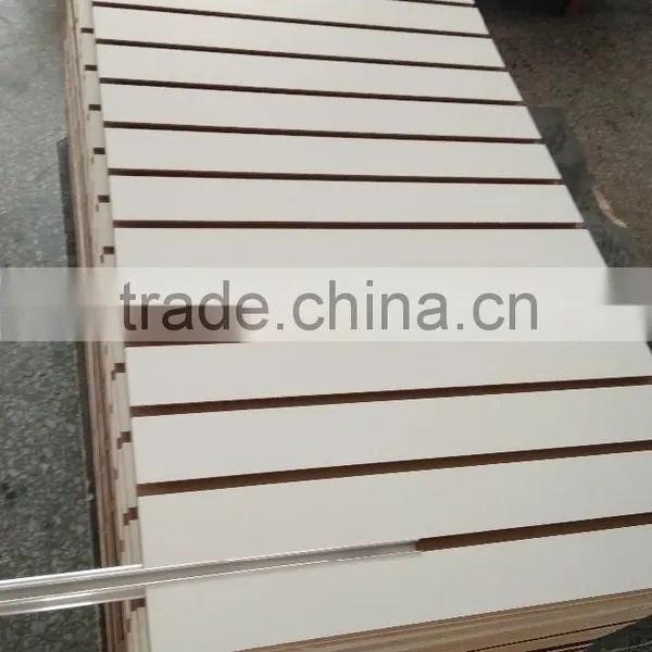 SL slotted MDF board main poplar 4*8