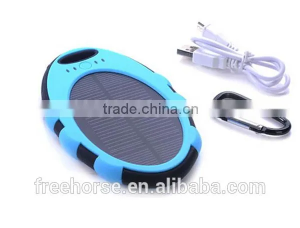 Mobile Phone Accessory 4000mAh Mobile Solar Charger Solar Mobile Phone Charger Solar Charger for Mobile With Keychain photo-5