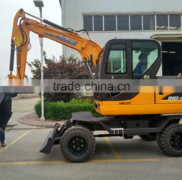 6ton Small Excavator Digging Equipment Excavator Long Reach Boom photo-2