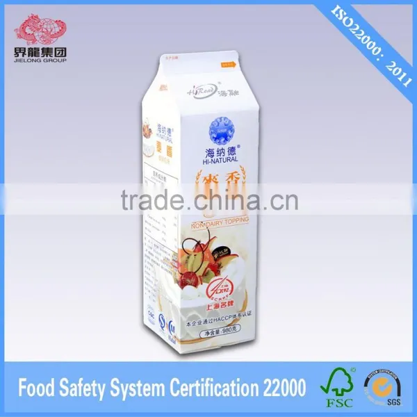 Aseptic Package Juice Gable Top Carton Mlik Carton photo-2