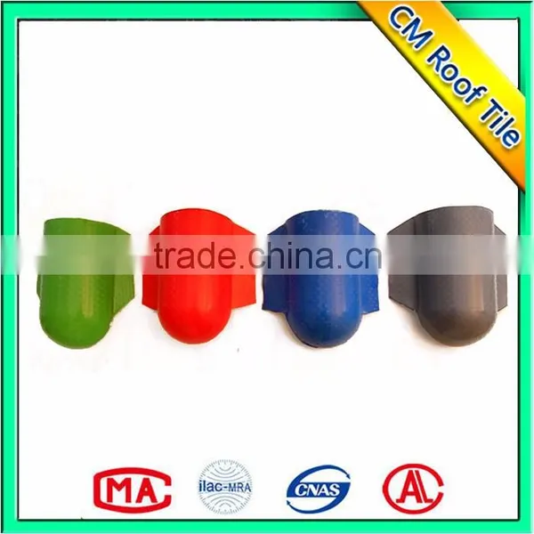 Custom Made Wholesale Pvc Strong Fire Resistance Chinese Temple Roof Tile photo-4