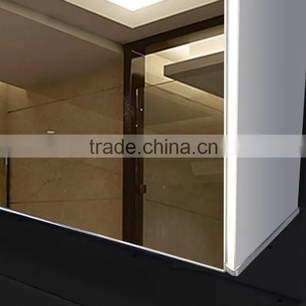 2015 New Design High Quality Modern Mirror Aluminum Cabinet With Led Lights,illuminated Bathroom Mirror Cabinet photo-4
