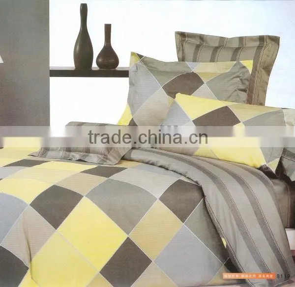 100% Cotton Nice Print Good Quality Bed Sheets Bedding Set Duvet Cover Set Bedline