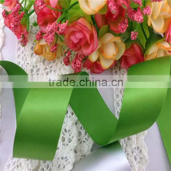 Wholesale Polyester Satin Ribbon Handmade Mini Flowers Belt Packaging Tape