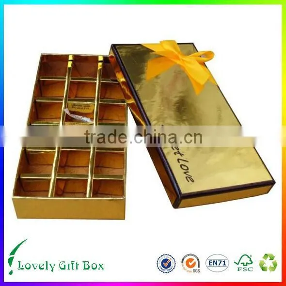 High Quality Lovely Cardboard Chocolate Box photo-3