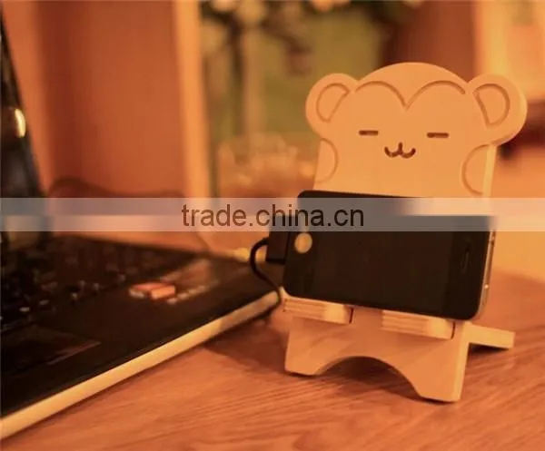 Cheap Wood Folding Mobile Android Phone Holder photo-3