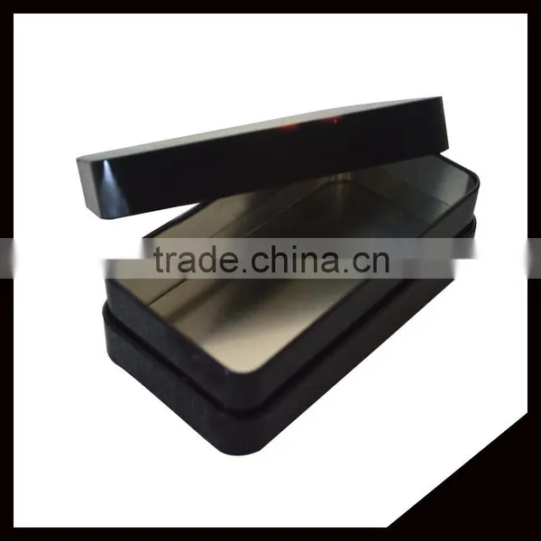 Empty Packaging Custom Logo Printed Recycled Metal Candy Tin Box photo-2