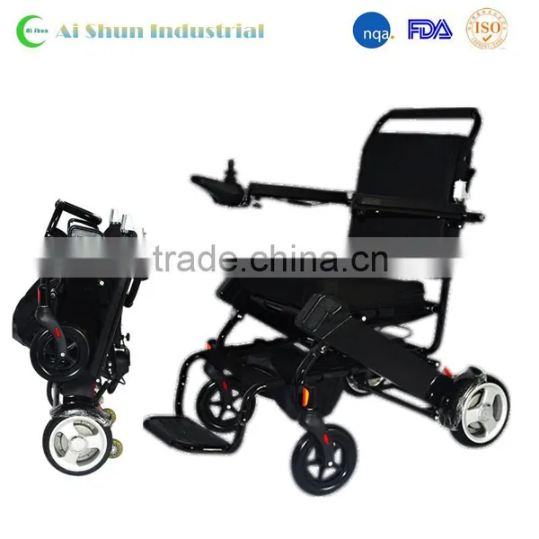 180W 10AH Folding Portable Electric Power Wheelchair