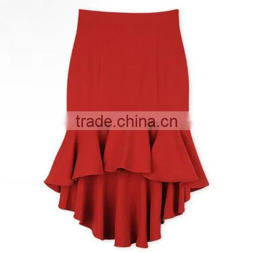 Stylish Ladies Women Fashion Sexy Irregular Fishtail Slim Skirt photo-3