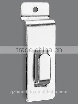 China Factory Chrome Notch Hook for Slatwall,Utility Hook,Small Hook photo-2