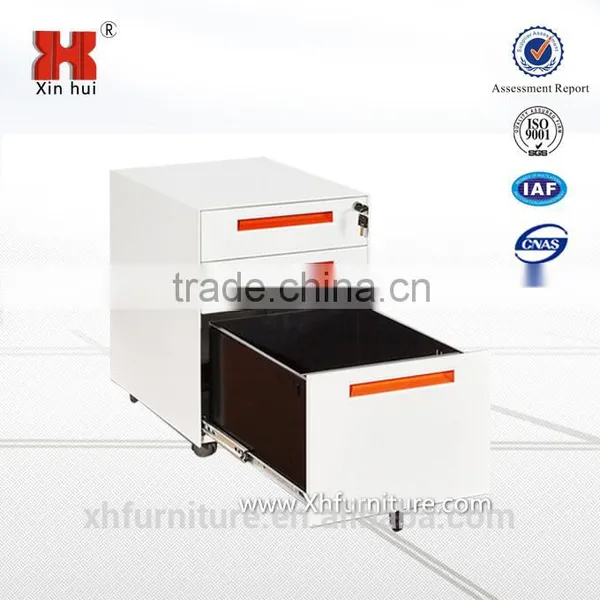3 Drawer Mini Colorful Mobile Filing Cabinet photo-3