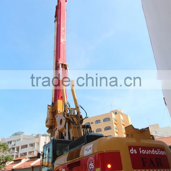 FAR260 Long Spiral Piling Rig for Civil Ground Work - Hydraulic Crawler Drilling Machinery photo-5