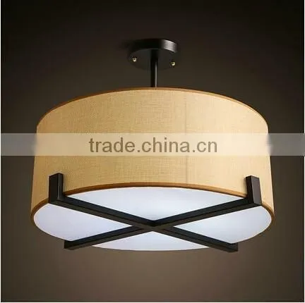 Fabricl Ceiling Lamp With Acrylic for Hotel Room photo-2