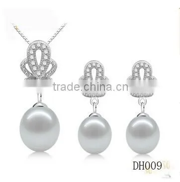 Wholesale Irregularity Cheap Pearl Jewelry Set photo-2