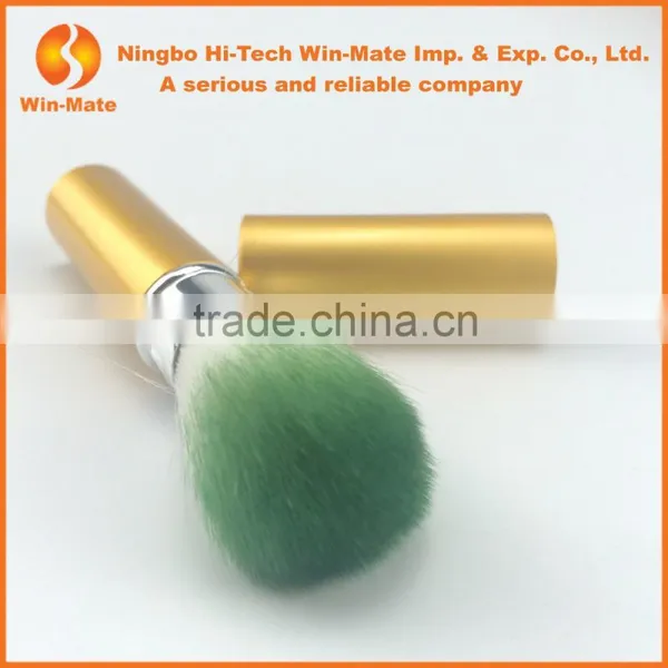 High Grade Professional Royal Yellow Face Use Retractable Kabuki Brush photo-5