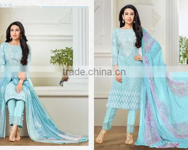 PINK NET SALWAR SUIT photo-3